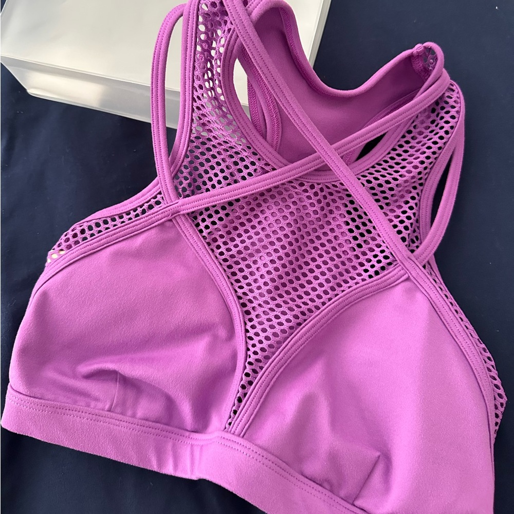 Bombshells Sportswear Mohawk top orchid S